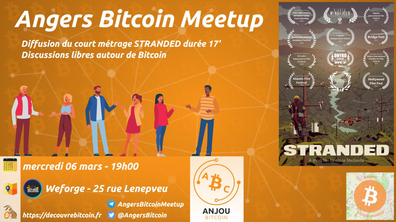Angers Bitcoin Meetup - Mars 2024