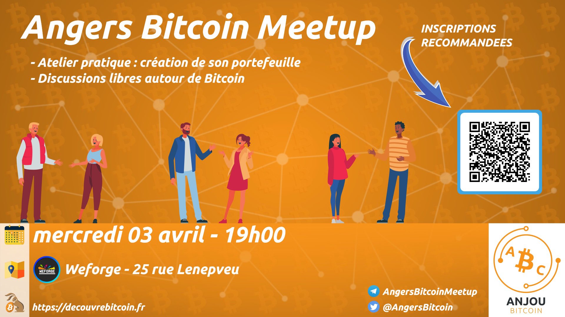 Angers Bitcoin Meetup - Avril 2024
