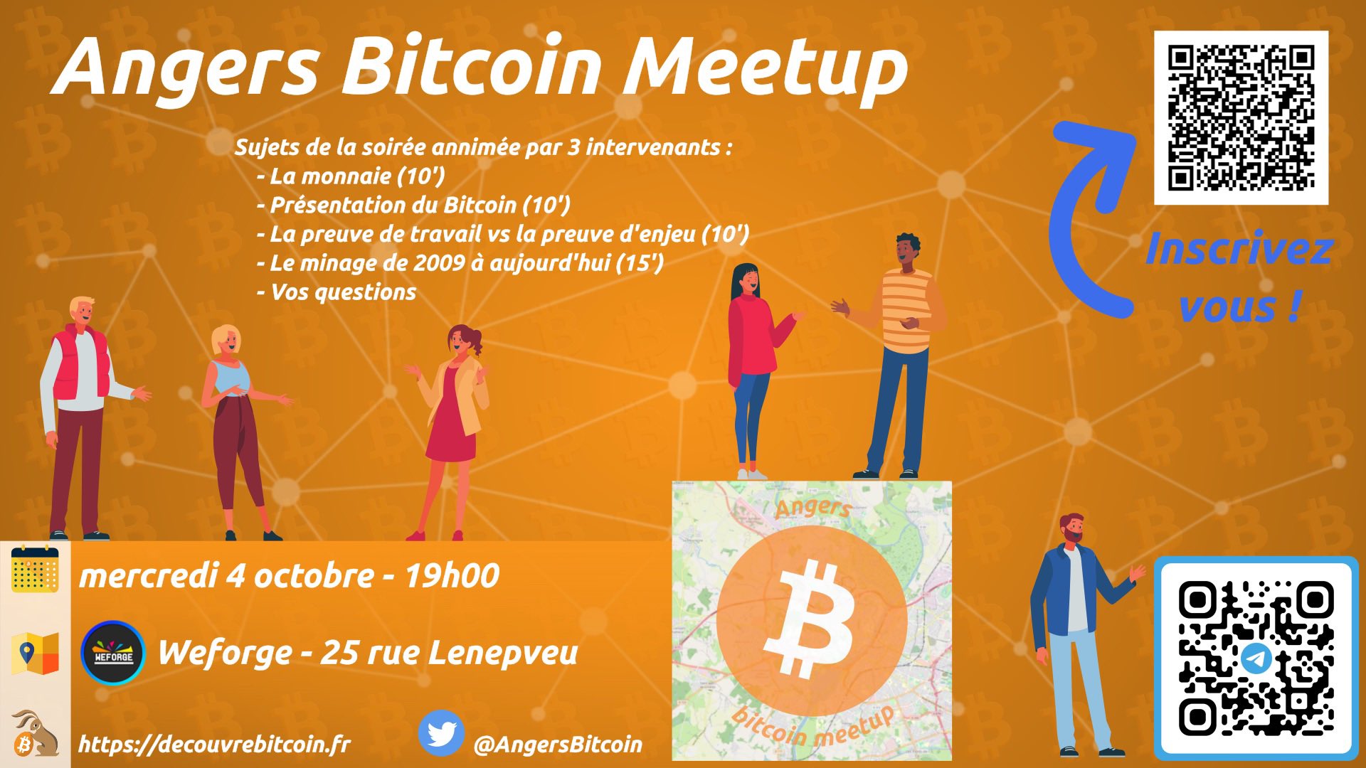 Angers Bitcoin Meetup - Octobre 2023