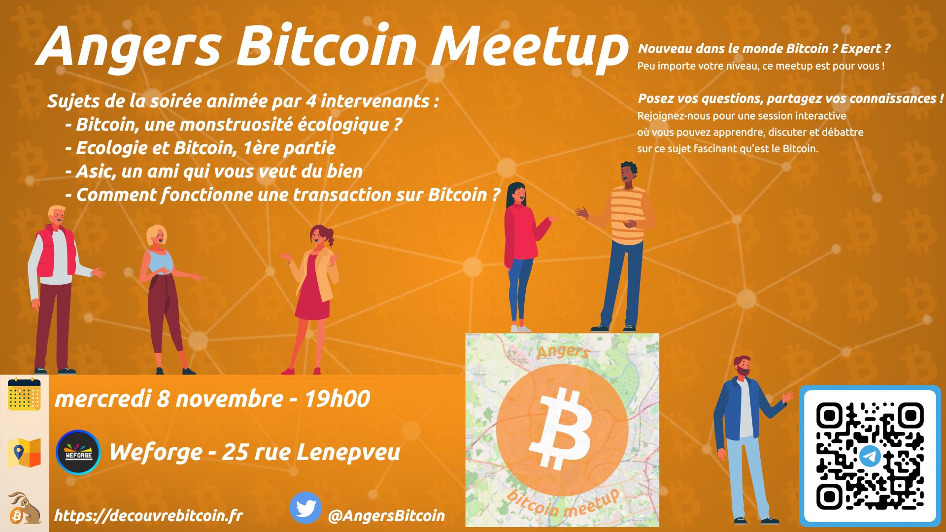 Angers Bitcoin Meetup - Novembre 2023