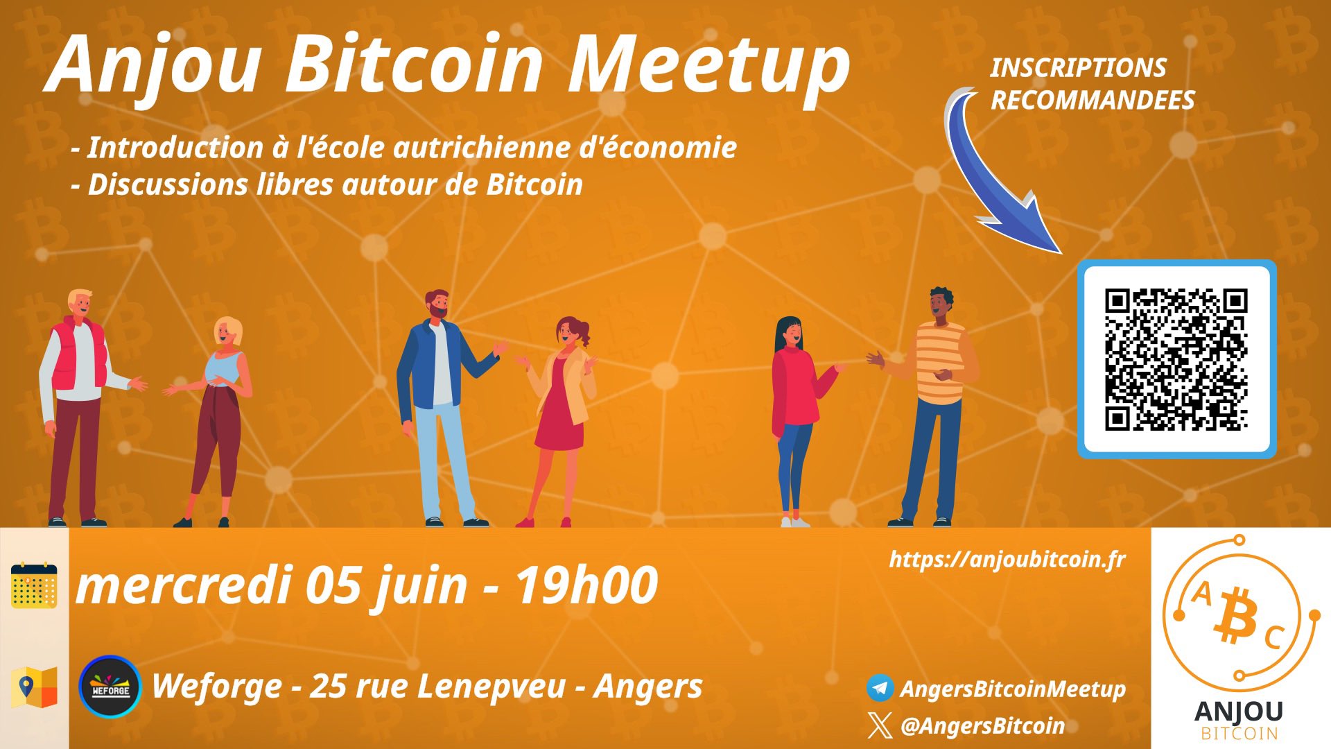 Angers Bitcoin Meetup - Juin 2024