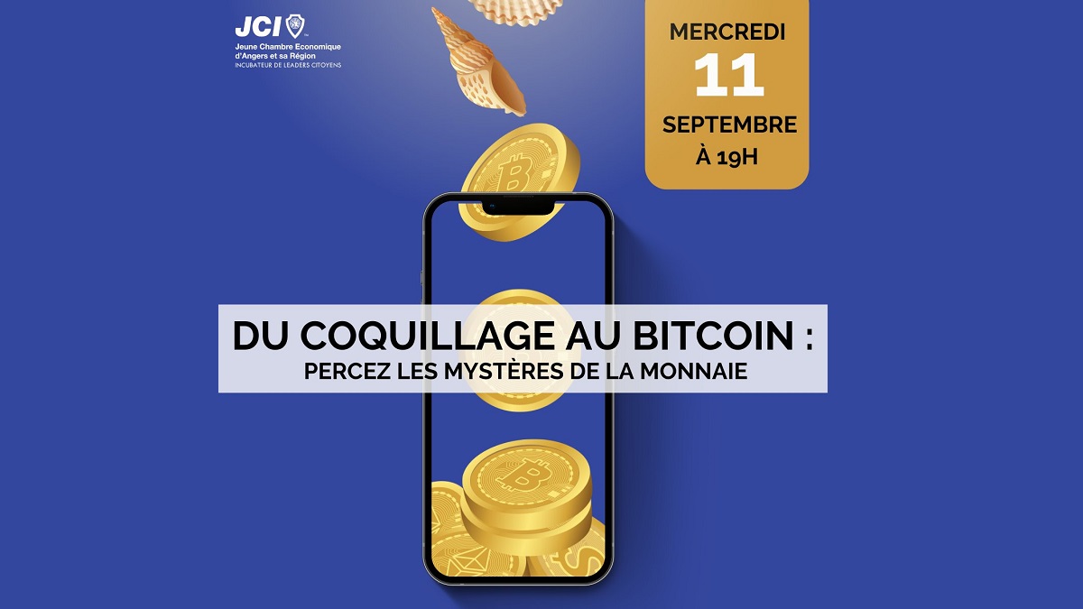 Du coquillage au Bitcoin : Conférence le 11 septembre 2024 à Angers